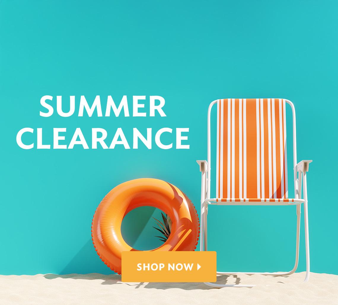 Summer clearance. Shop now.