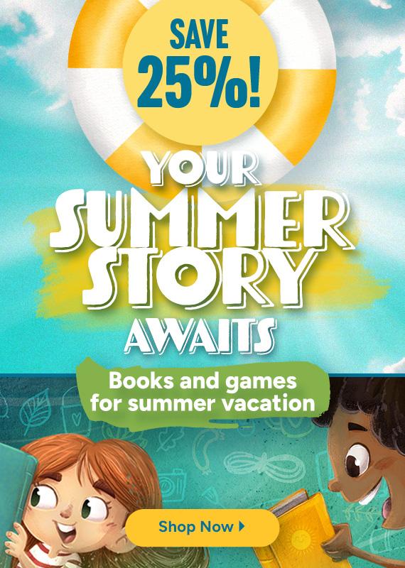 Save 25% - Your Summer Story Awaits - Books and games for summer vacation. Shop now.
